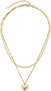 عرض حصري على Elegant Classic 18K Gold Necklace for Women Lightweight Fine Jewelry for Wedding Banquet Ramadan Eid Formal Attire - عروض أمازون السعودية