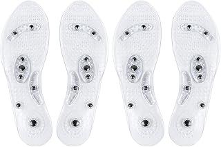 Exclusive Deal on 2 Pairs Magnetic Insoles, Foot Acupressure Design, Foot Posture Correction, Pressure Relief Accessories, Daily Health Care Products - Amazon KSA Deals