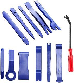 Trim Removal Tool, Auto Panel Removal Tool Car Interior Trim Kit Fastener Rivet Remover Plastic Pry Tool for Automotive Radio Stereo Dash, car Upholstery Toolkit