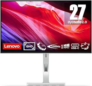 Lenovo L27h-4A Monitor 27 inch QHD IPS, 48-100Hz, Height Adjustable