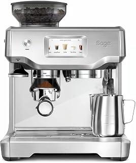 Sage Barista Touch, Bean to Cup Coffee Machine with Grinder and Milk Frother, Brushed Stainless Steel- KSA Version, 2 Year Manufacturer Warranty