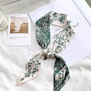عرض حصري على 2023 New 26 Letters Hairbands Silk Scarfs Small Scarfs Ribbon Constellation Luxury Bag Scarfs For Women Girl 100Cm*6Cm (J) - عروض أمازون السعودية