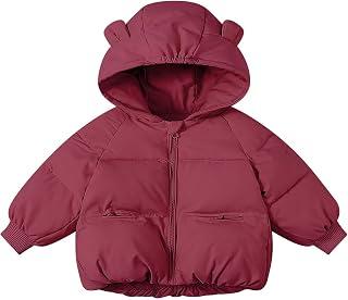 عرض حصري على Down Lined Jacket Baby Boys Girls Winter Coats, Thick Hooded Down Kids Infants Toddlers Winter Warm Outerwear - عروض أمازون السعودية