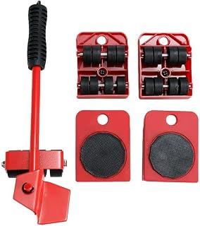 عرض حصري على Heavy Duty Furniture Lifter Mover Tool Set Furniture Moving Wheel Roller Set Safe Moving Slider Tools for Washing Machines Fridge Sofa Wardrobes Appliance Slider Gadgets for Home - عروض أمازون مصر