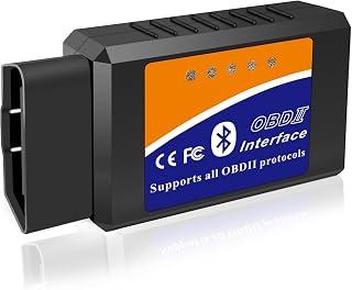 قارئ رموز ماسح ضوئي بلوتوث OBD2 لنظام تشغيل اندرويد وويندوز من ايداسيون، أداة مسح تشخيصية للسيارة OBD2، محول لفحص ضوء المحرك لعزم الدوران برو، OBD فيوجن، داش كوماند، تطبيق ماسح سيارة