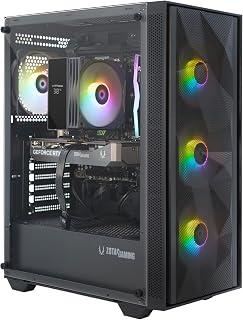 زوتاك كمبيوتر مكتبي للالعاب معزز بالذكاء الاصطناعي من ميك - انفيديا جيفورس RTX 5050، AMD رايزن 5 5500 4.2GHz، 16GB DDR4، 1TB NVME M.2 SSD، وحدة امداد طاقة 650 واط 80+ ذهبي، واي فاي 6E، ويندوز 11 هوم