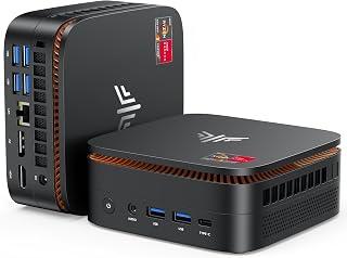 KAMRUI Pinova P1 Mini PC, W-11 Pro AMD Ryzen 4300U(Beat 3500U/N150/N95, up to 3.7GHz), 16GB RAM 512GB SSD Mini Desktop Computer Support 4K HDMI+DP+Type-C, Mini PC with Dual WiFi, Business Home Office