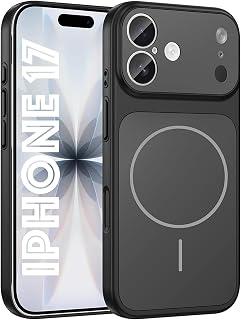 Exclusive Deal on GRABIST Magnetic Case for iPhone 17, Hard PC Back with Glass Camera Panel, - Amazon Egypt Deals