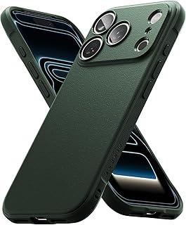 عرض حصري على Ringke Onyx Compatible with iPhone 17 Pro Cover, Excellent Grip, Anti-Slip, Shockproof, Perfect Stocking Robust Case – Dark Green - عروض أمازون مصر