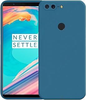 Exclusive Deal on Compatible with Oneplus 5T Case Cover Silicone Case Silky Soft Touch Full-Body Protective Anti-Scratch Shockproof for Oneplus 5T Cover Case 6.01 inch Blue - Amazon KSA Deals