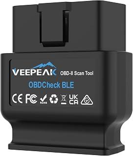 عرض حصري على Veepeak OBDCheck BLE Bluetooth OBD II Scanner Car Check Engine Light Code Reader Diagnostic Scan Tool for iOS &amp; Android - عروض أمازون السعودية