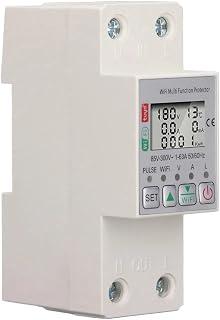 عرض حصري على Smart Circuit Breaker 63A 220V with Digital Display, Over/Under Voltage &amp; Overcurrent Protection, Auto Reconnect, Voltage Protector for Home Appliances - عروض أمازون مصر