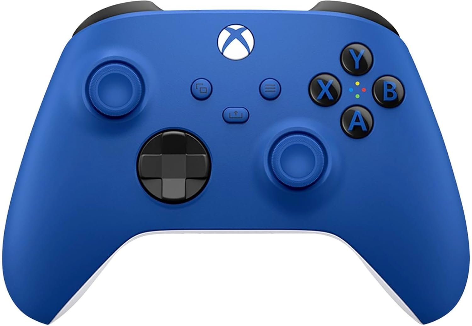 Xbox Wireless Gaming Controller | Shock Blue | Console, PC, & Android | Textured Grip | Wireless, Bluetooth, USB-C Connectivity