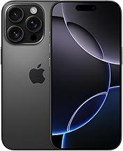 Apple iPhone 16 Pro Max, 256GB, Black Titanium - Unlocked (Renewed)