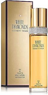 Elizabeth Taylor White Diamonds Women's Perfume, Long-Lasting Floral Fragrance for Her, Eau de Toilette EDT Spray, 3.3 fl oz