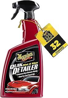 Meguiar's Quik Detailer, Mist & Wipe Car Detailing Spray, Clear Light Contaminants and Boost Shine with a Quick Detailer Spray that Keeps Paint and Wax Looking Like New, 32 oz