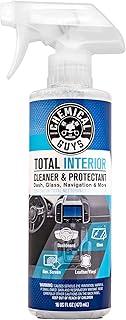 Chemical Guys, Total Interior Cleaner & Protectant, Leather & Vinyl, 16 oz | Cleans dashboards, seats, door panels, trim and glass in one step, leaving a fresh, streak-free, factory-style look