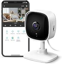 TP-Link Tapo 1080P Indoor Security Camera for Baby Monitor, Dog Camera w/Motion Detection, 2-Way Audio Siren, Night Vision, Cloud & SD Card Storage, Works w/Alexa & Google Home (Tapo C100) | Motion Detection, 2-Way Audio, Siren, Night Vision, Cloud & SD C