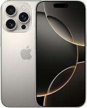 Apple iPhone 16 Pro Max, 256GB, Natural Titanium - Unlocked (Renewed)
